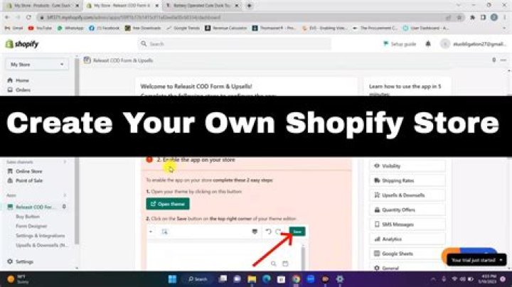 How do I create a Shopify development store?
