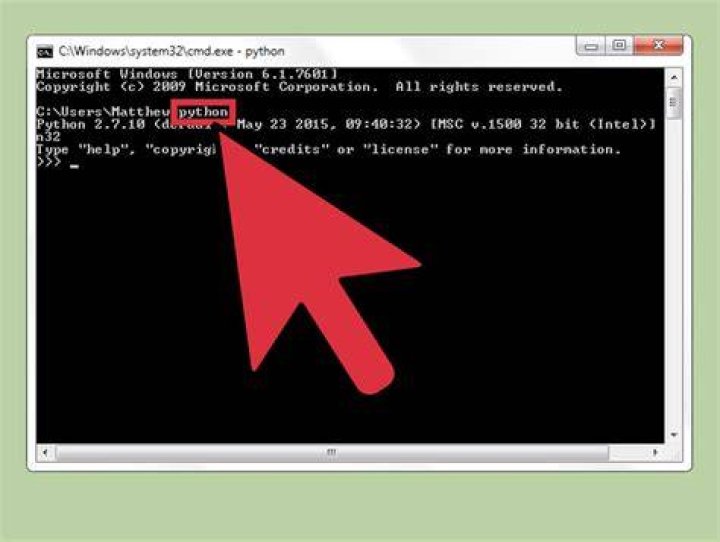 How do I get python credentials in Windows?