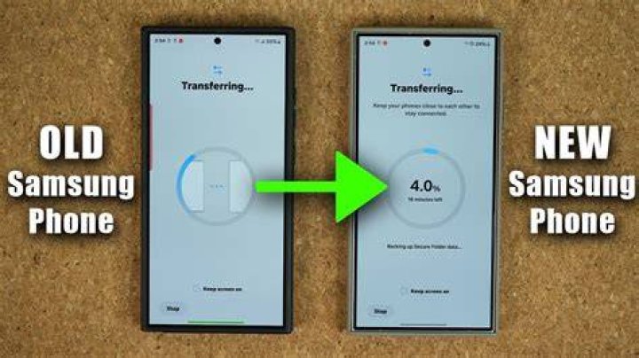 How do I transfer data from my old phone to my Galaxy s7?