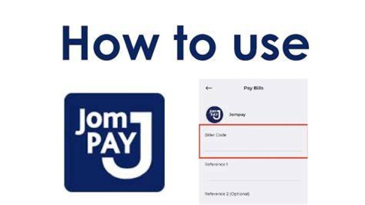 How do I use JomPAY?