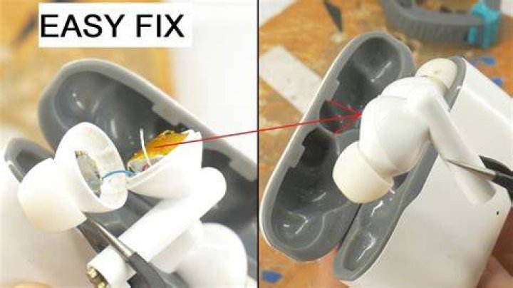 How do you fix broken earbuds without tools?