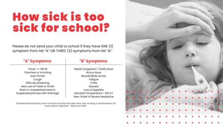 How do you get sick at school?