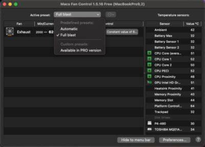 Should I use Macs fan control?