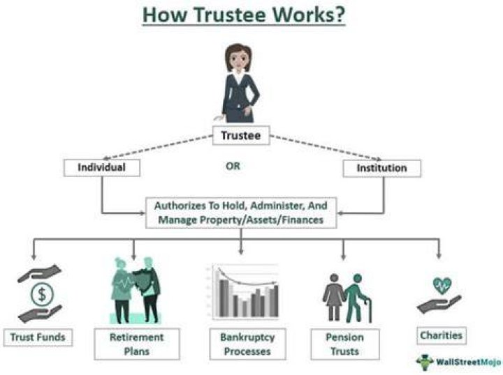 What does the public trustee do?