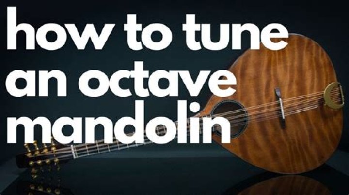 What octave is a mandolin tuned?