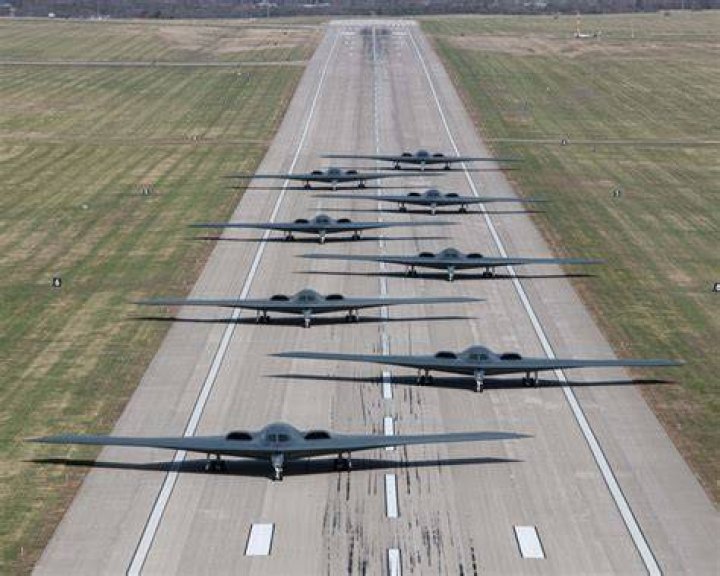 Where are the stealth bombers stationed?