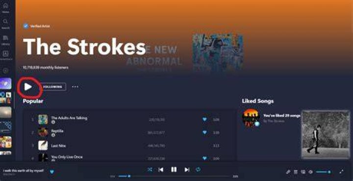 Why does the play button not work on Spotify?